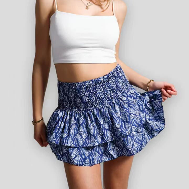 Trendy Lente/Zomer Rokje met Boho-Print