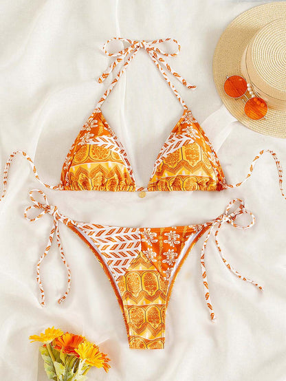 Trendy Triangel Bikini – Verstelbare en Flatterende Pasvorm