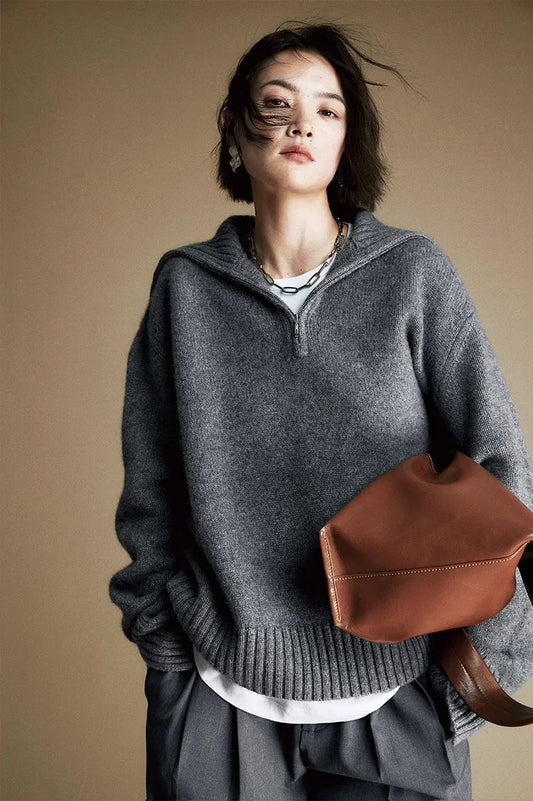 Trui Dames | Half Zip & Gebreid