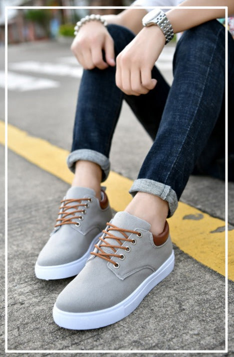 Heren Sneakers – Stijlvolle Lage Sneakers met Comfortabele Pasvorm
