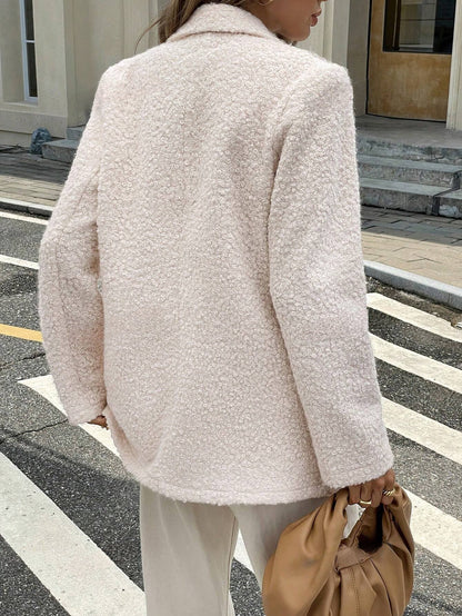 Elvire - Elegante Bouclé Blazer voor een Tijdloze Look