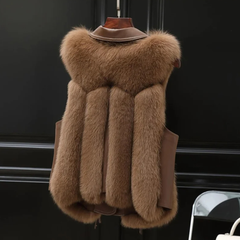 Empress | Dames bodywarmer met faux fur