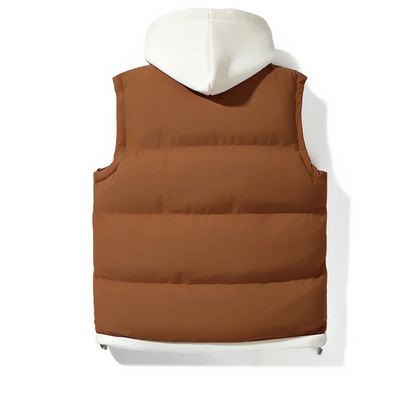 Liam | Heren Puffer Bodywarmer & Capuchon