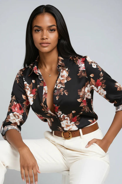 Elisa | Dames Blouse met Print