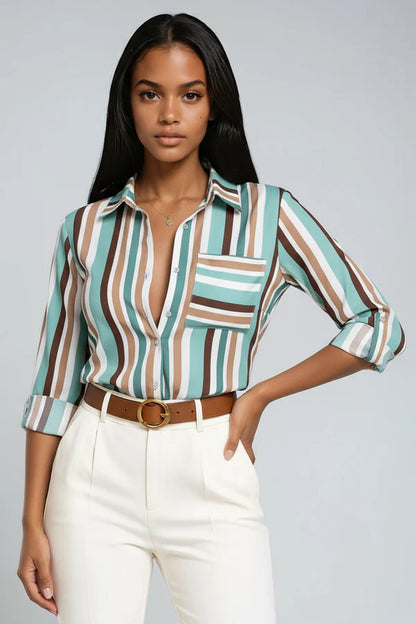 Elisa | Dames Blouse met Print