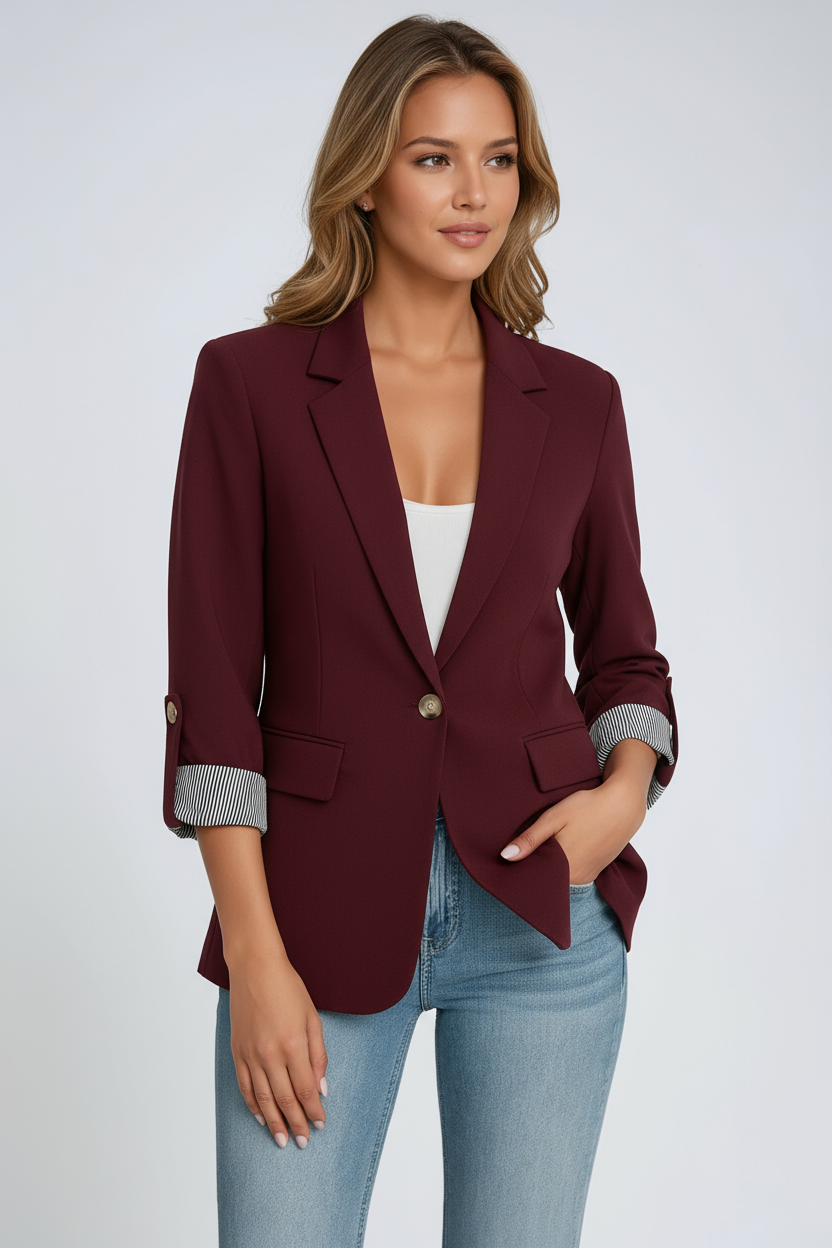 Sophie Blazer Dames | Colbert met Mouwriempje