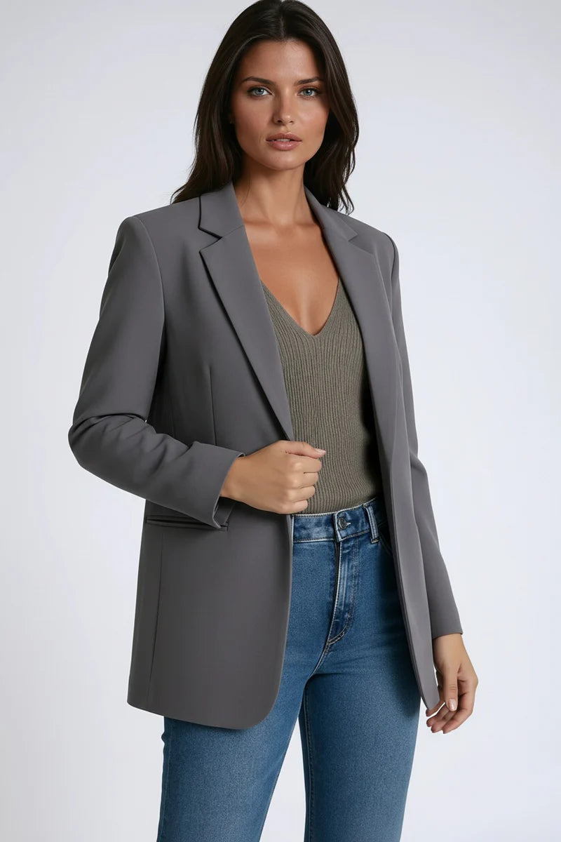 Sofia Dames Blazer | Lang Colbert met Reverskraag