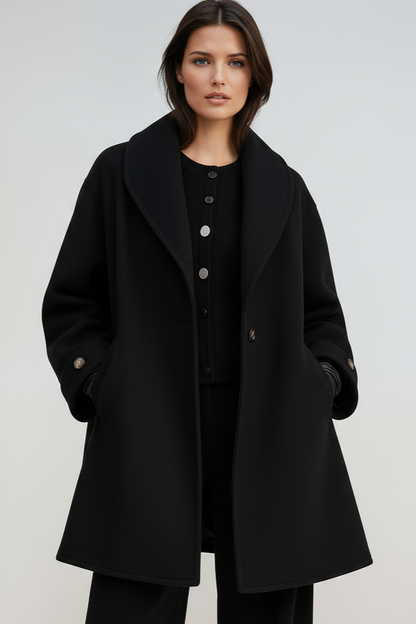 Celeste Dames Winterjas | Oversized Mantel