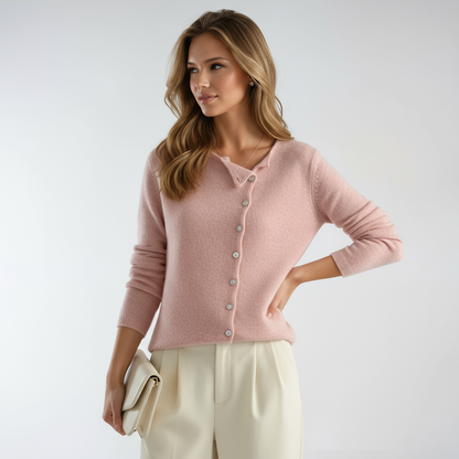 Eva Dames vest met knopen