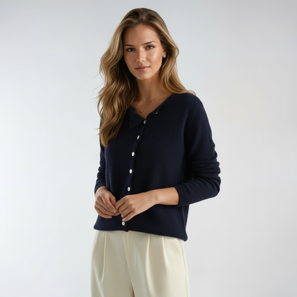 Eva Dames vest met knopen