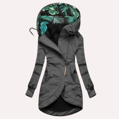 Flora - Winterjas Dames | Capuchon & Ritssluiting