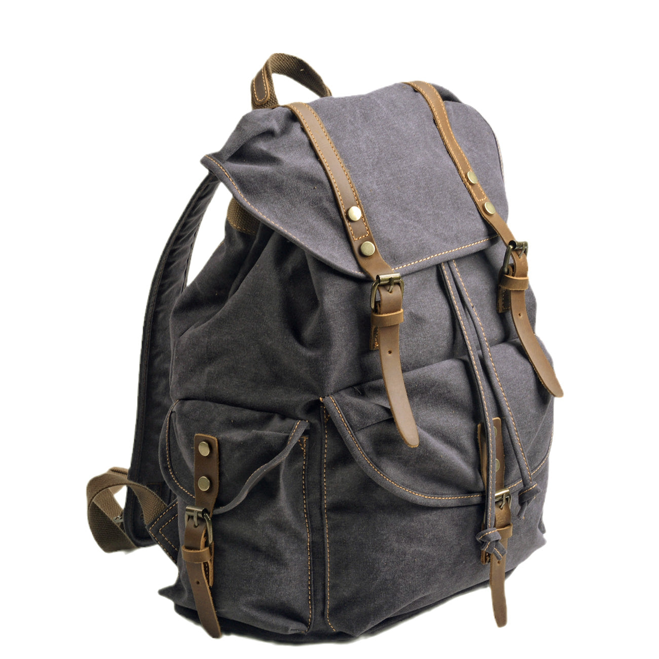 Rugzak Dames & Heren – Canvas Vintage Look