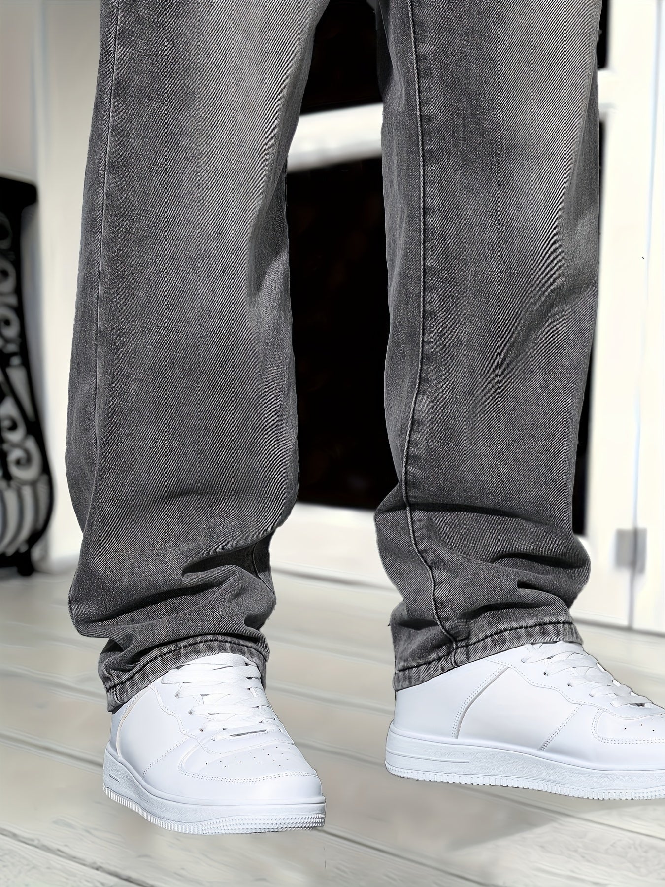 Vintage Relaxed Fit Jeans voor Heren
