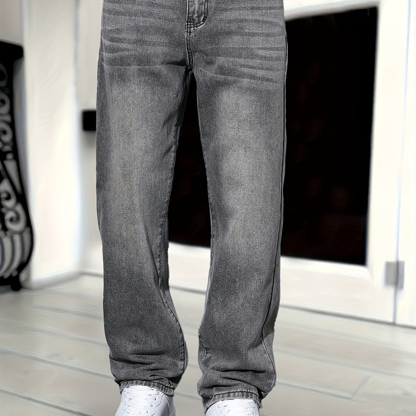 Vintage Relaxed Fit Jeans voor Heren