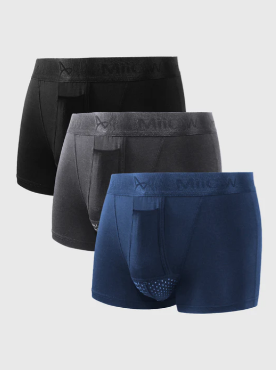 Comfortabele Katoenen Boxershorts – 3-Pack Ademend & Zacht Ondergoed voor Heren