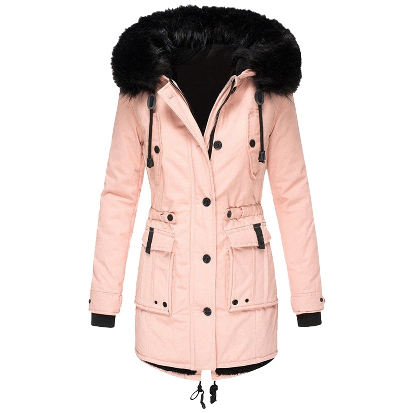 Winterjas Dames | Parka & Capuchon & Bontkraag