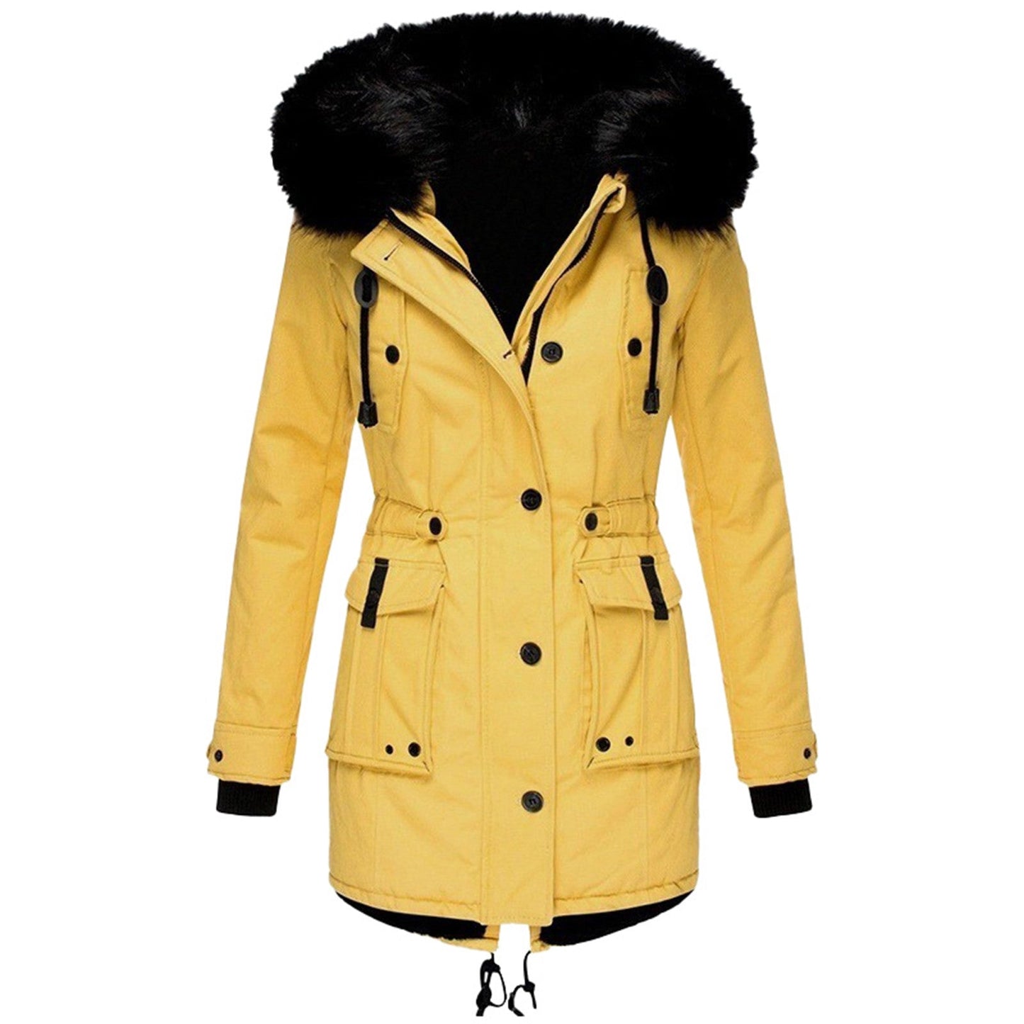Winterjas Dames | Parka & Capuchon & Bontkraag