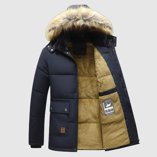 Matt - Winterjas Heren | Bontkraag & Capuchon