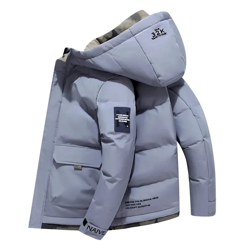 Jake - Winterjas Heren | Gewatteerd & Capuchon