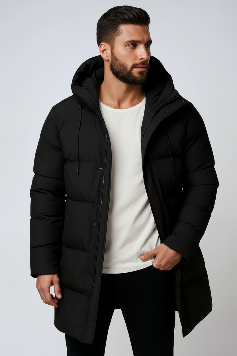 Winterjas Heren | Lang & Capuchon