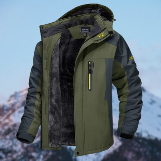 Winterjas Heren | Waterdicht & Fleecevoering