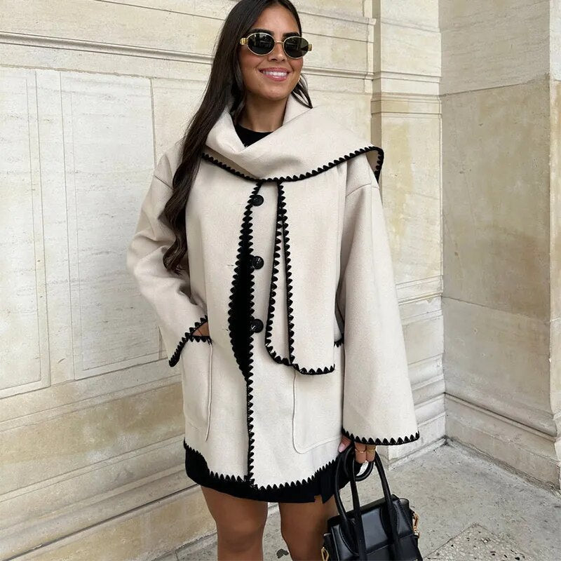 Clara | Warme en Stijlvolle Dames Blazer Jas