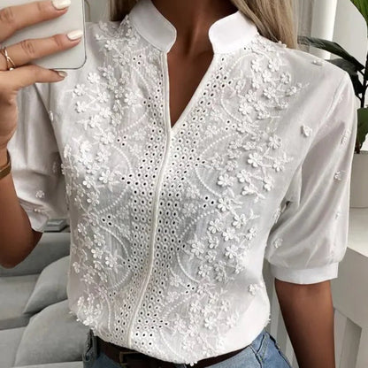 Vienna - Trendy damesblouse met een verfijnde uitstraling