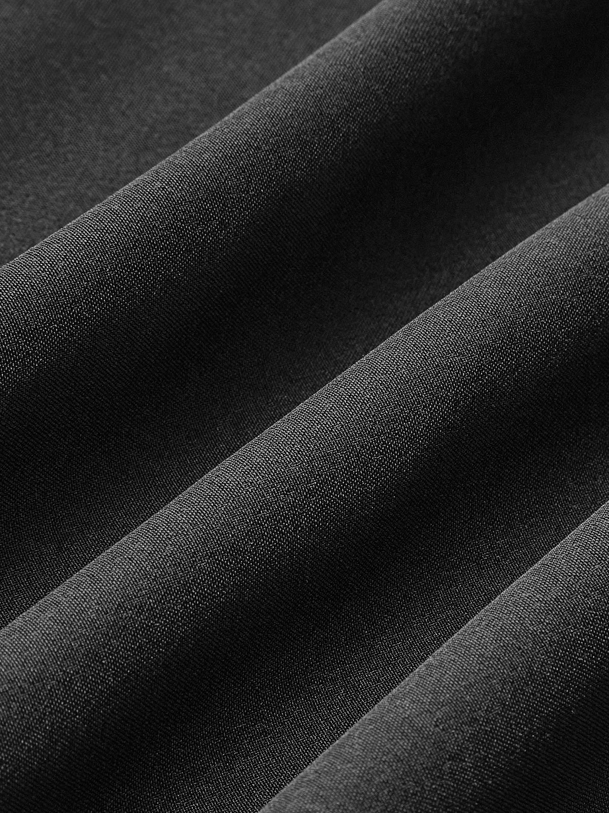 Maxi Jurk | Hoge Hals met Cut-Out Taille & Vloeiende Pasvorm