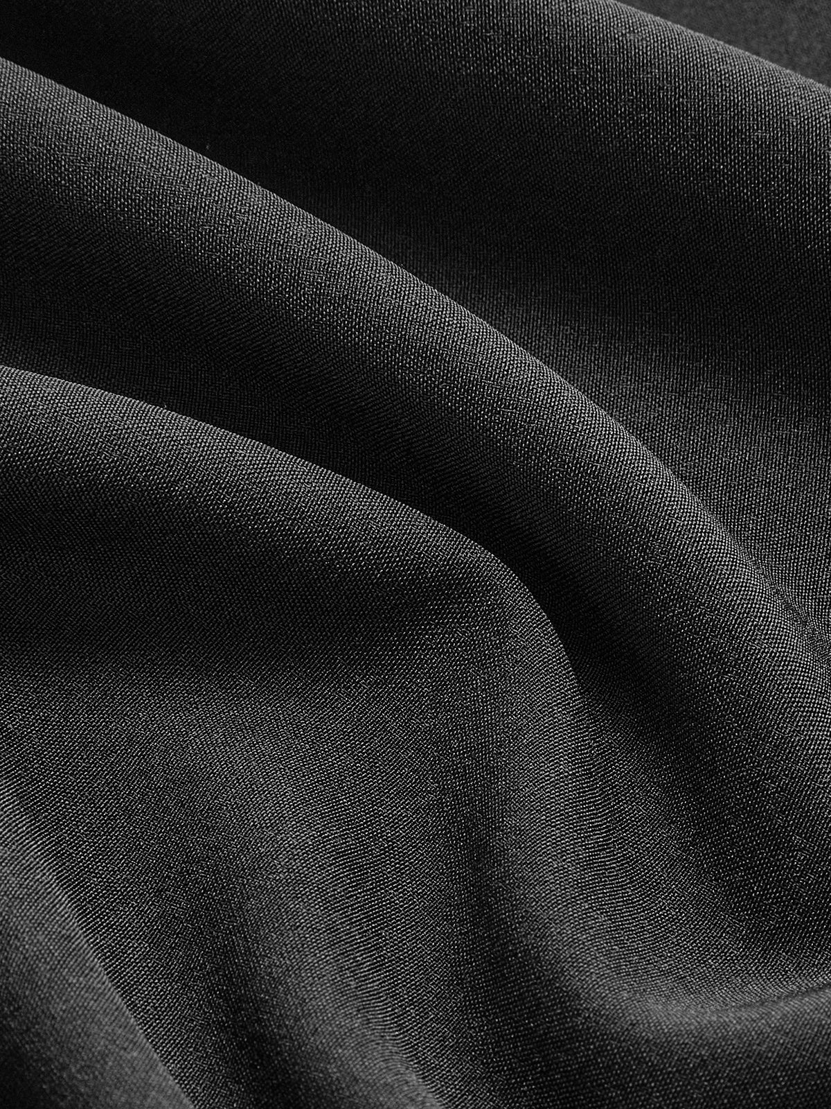 Maxi Jurk | Hoge Hals met Cut-Out Taille & Vloeiende Pasvorm