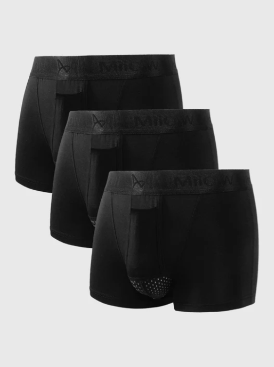 Comfortabele Katoenen Boxershorts – 3-Pack Ademend & Zacht Ondergoed voor Heren