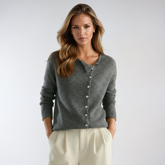 Eva Dames vest met knopen
