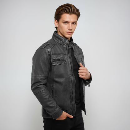Spijkerjas Heren | Kort Model & Ritssluiting