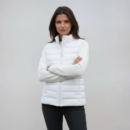 Ivy Dames Bodywarmer | Gewatteerd & Hoge Kraag