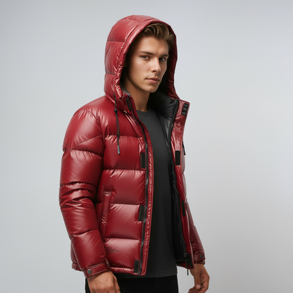 Orlando Heren Winterjas | Gevoerd & Capuchon