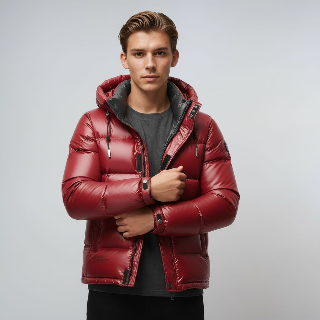 Orlando Heren Winterjas | Gevoerd & Capuchon