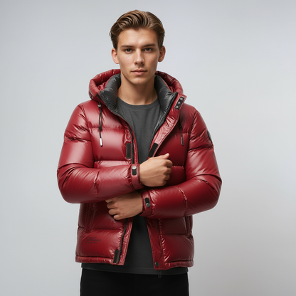 Orlando Heren Winterjas | Gevoerd & Capuchon