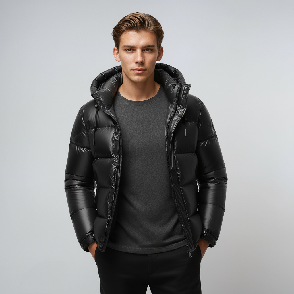 Orlando Heren Winterjas | Gevoerd & Capuchon