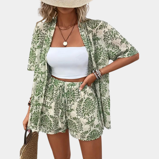 Amara - Zomer Elegantie in Twee Stukken