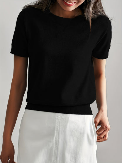 Zomers gebreide maxi-jurk met opengewerkte details