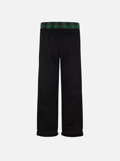 Jazzlyn - Stijlvolle Grijze Joggingbroek met Dubbele Tailleband