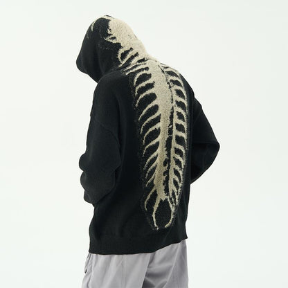 Krabi – Geweven Spinnenweb Hoodie
