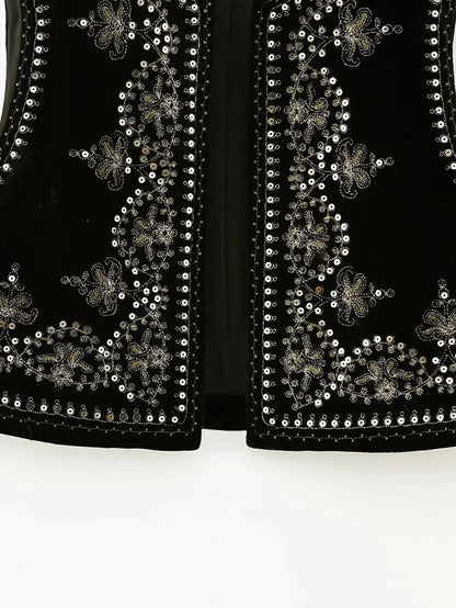 Livaine | Uniek Geborduurd Vest - Tijdloze Luxe