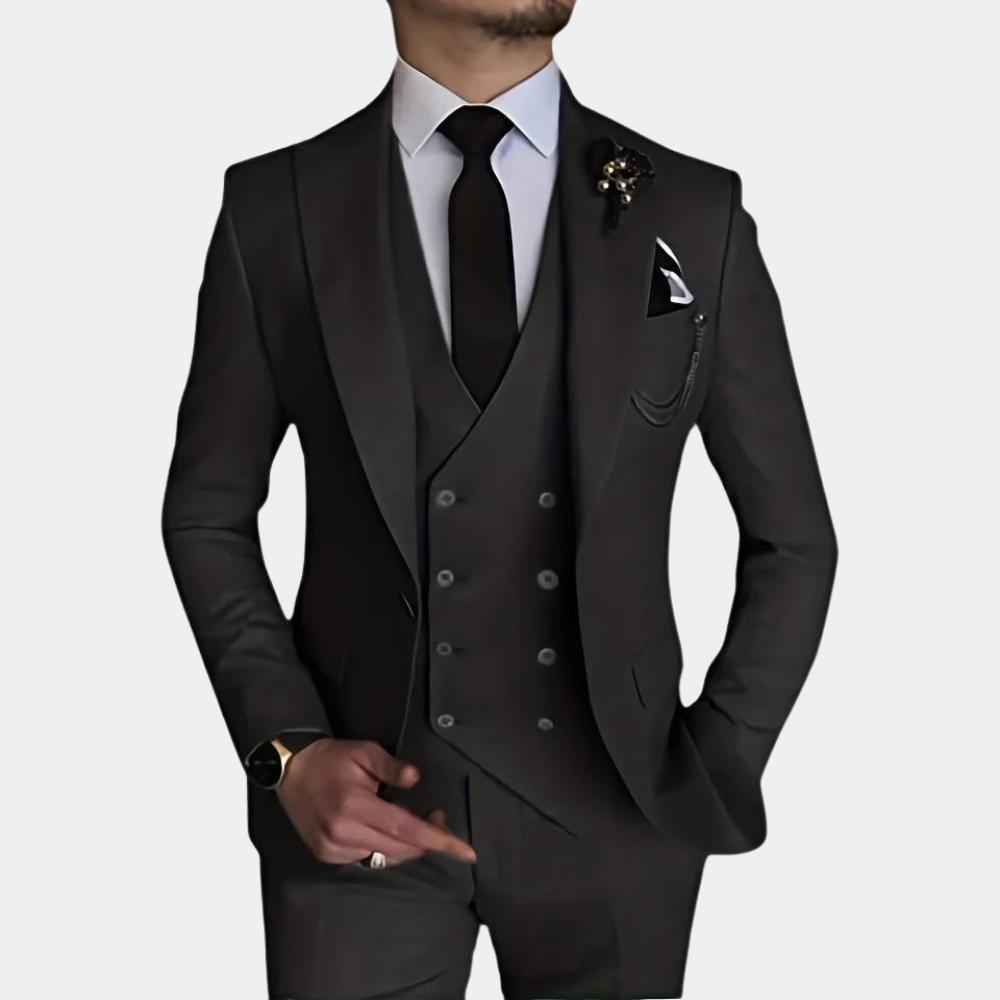 Maximiliaan 3-Delig Herenpak – De Ultieme Keuze voor Elegantie en Klasse