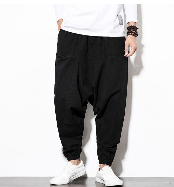 Heren Harem Joggingbroek – Losse Pasvorm, Comfortabel & Trendy