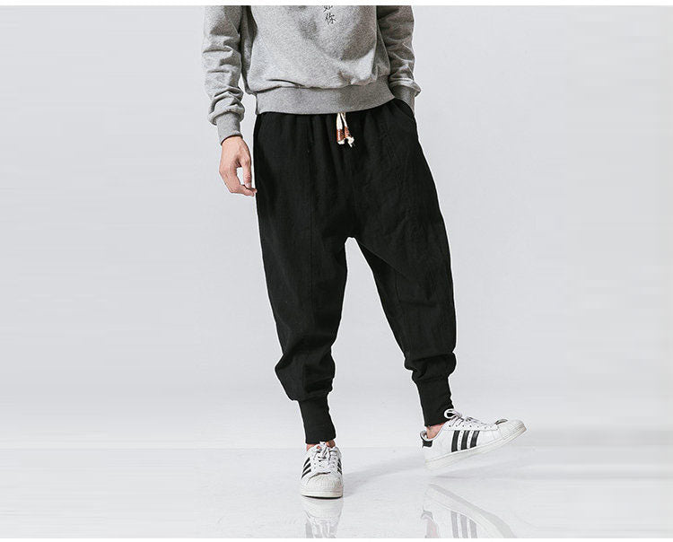 Heren Harem Joggingbroek – Losse Pasvorm, Comfortabel & Trendy