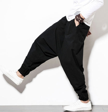 Heren Harem Joggingbroek – Losse Pasvorm, Comfortabel & Trendy