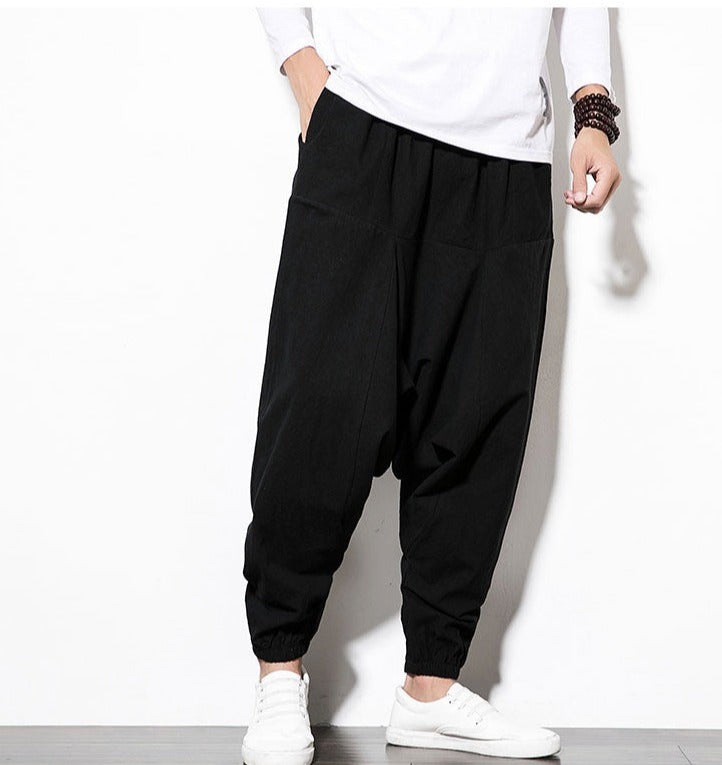 Heren Harem Joggingbroek – Losse Pasvorm, Comfortabel & Trendy
