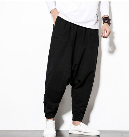 Heren Harem Joggingbroek – Losse Pasvorm, Comfortabel & Trendy