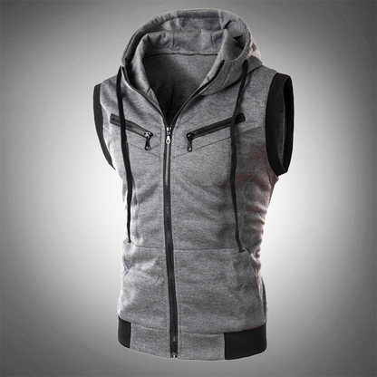 Mouwloos Trainingsvest – Stijlvolle & Comfortabele Hoodie voor Sport en Casual Wear