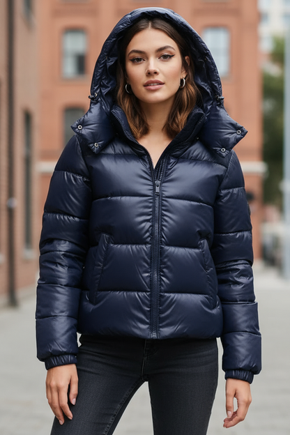 Winterjas Dames | Winddicht met Afneembare Capuchon